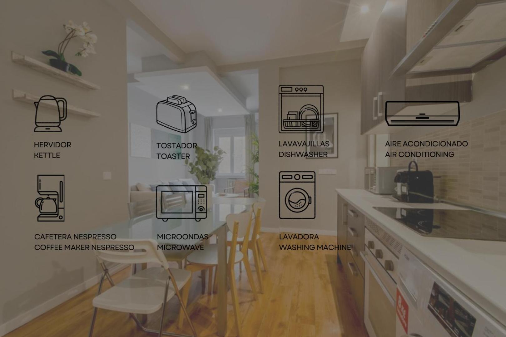 Excelente Piso De 3 Habitaciones En La Latina-Centro 马德里 外观 照片